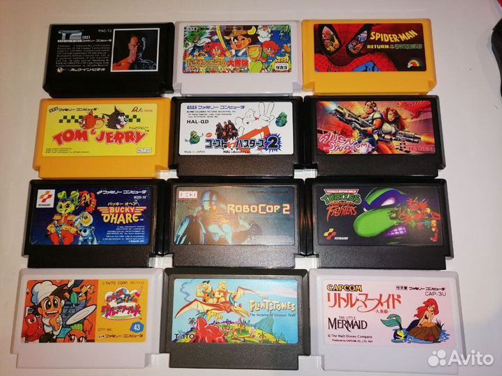 Famicom / Dendy / 100 + картриджей