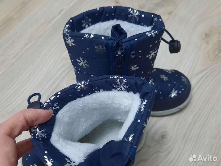 Сапоги детские утепленные