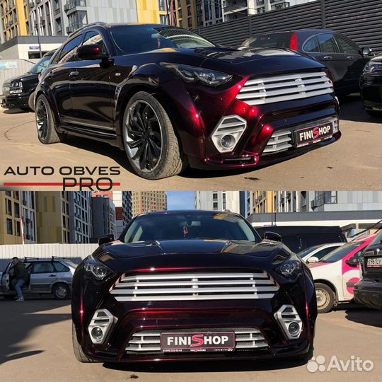 Обвес Infiniti fx/qx70 Renegade v2 slim