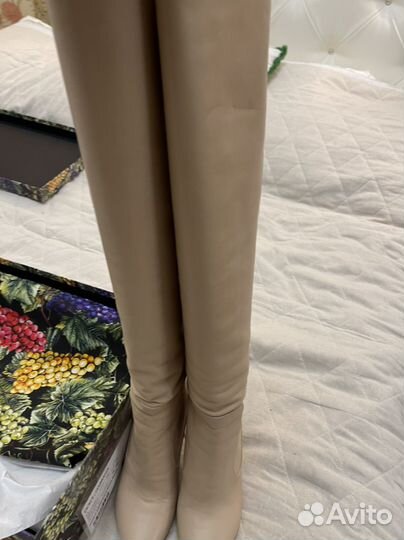 Сапоги женские натуральная кожа