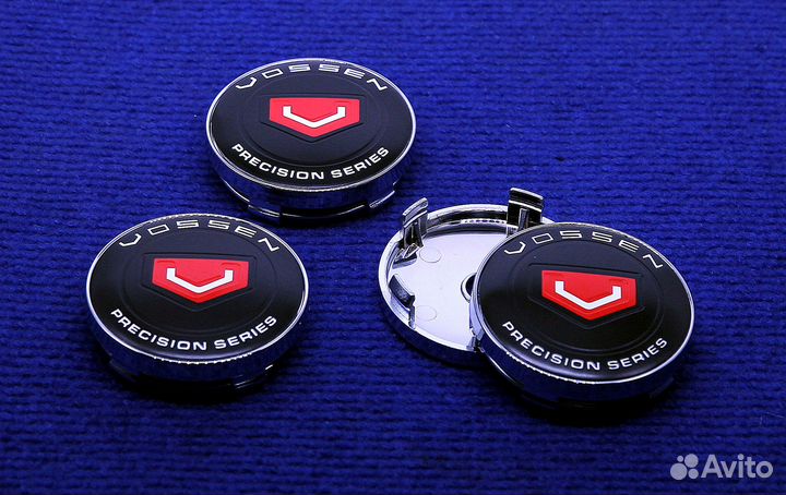 Комплект колпаков диска Vossen 54,56,57,59,60,65мм