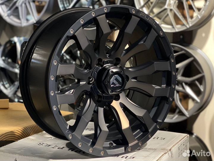 Диски r18 Toyota Prado Mitsubishi Lexus fuel blitz