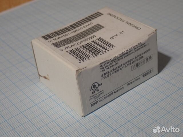 Соединитель siemens 6GK1901-1BB10-2AA0