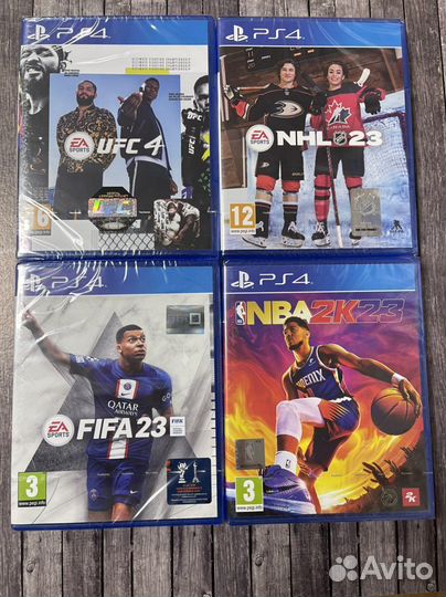 FIFA 22/23, NHL 20/23, NBA 22/23 PS4/PS5
