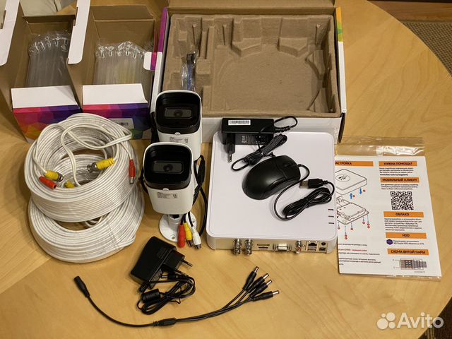 Комплект видеонаблюдения для дачи