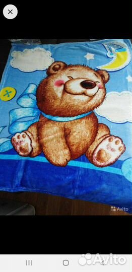 Плед(велсофт) новые