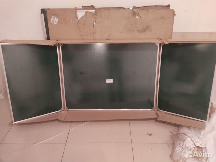 Доска школьная меловая