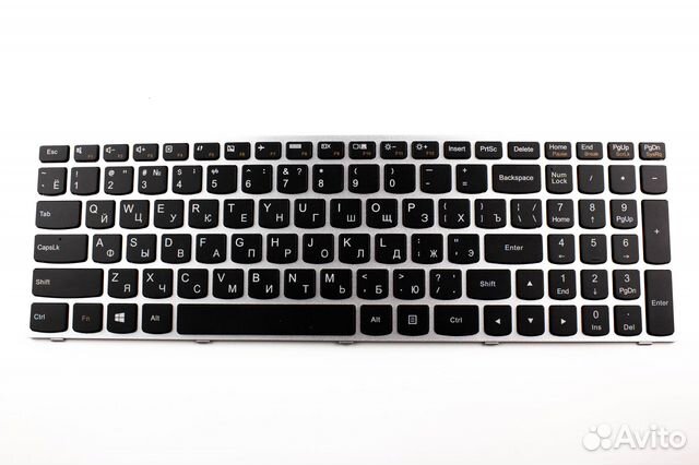 Клавиатура для ноутбука Lenovo G50-30 G50-70 cере