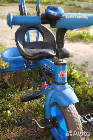 Трехколесный велосипед с родительской ручкой