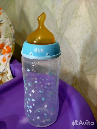 Бутылочки для кормления nuk