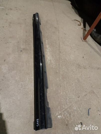 Накладка на порог прав. Saab 9-3