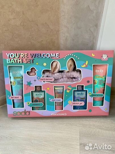 Набор косметических средств сода женский