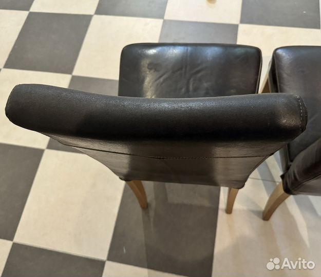 Стул IKEA Henriksdal кожа
