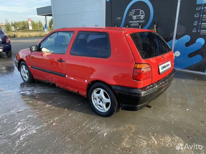 Volkswagen Golf 1.8 МТ, 1991, 200 000 км