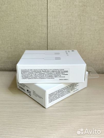 Зарядный кабель для Айпада 1 метр новый оригинал