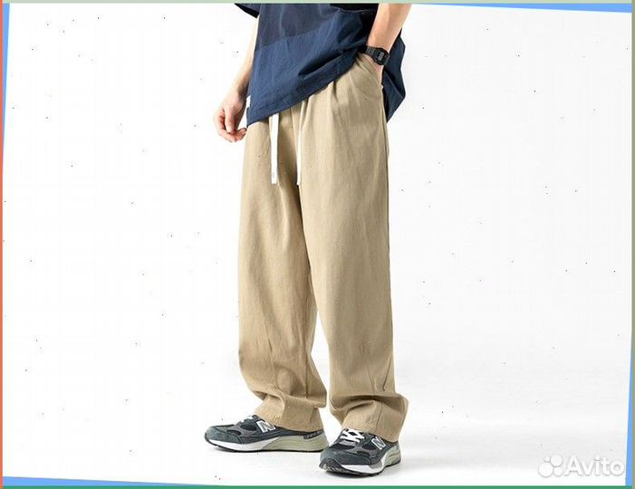 Широкие карго штаны (Lux качество)