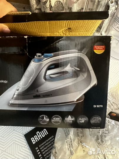 Утюг braun texstyle 9 Si 9270 wh