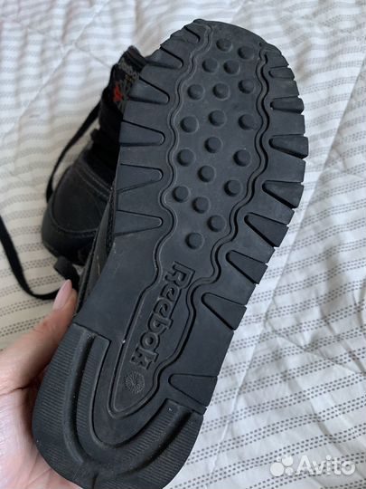 Кроссовки reebok кожаные детские