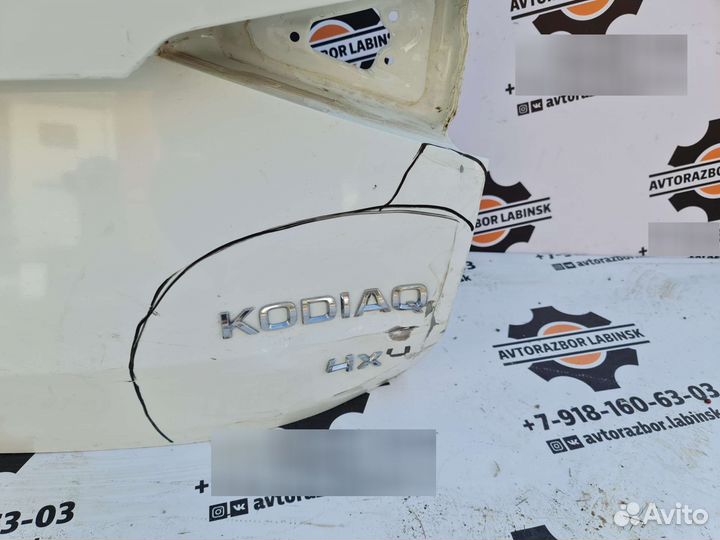 Крышка багажника skoda kodiaq 2018 г