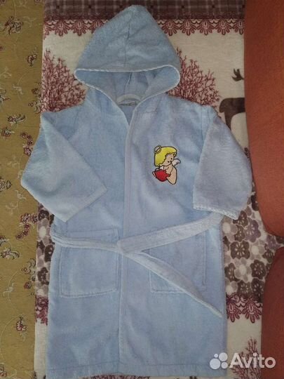 Халат банный детский