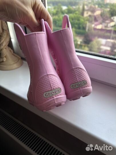 Сапоги crocs c 7