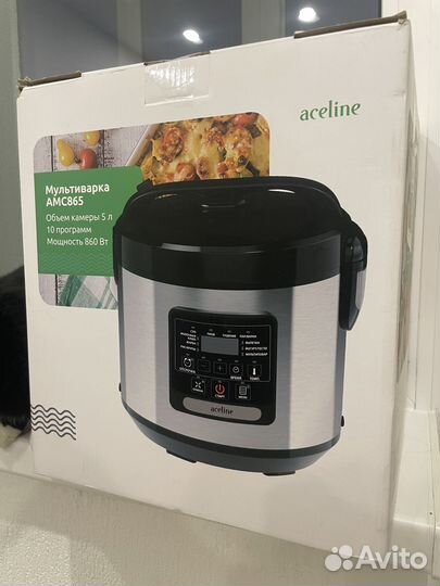 Мультиварка новая Aceline