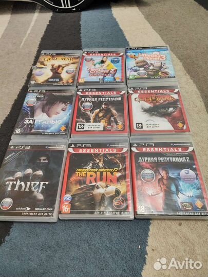 Игровые диски на ps3