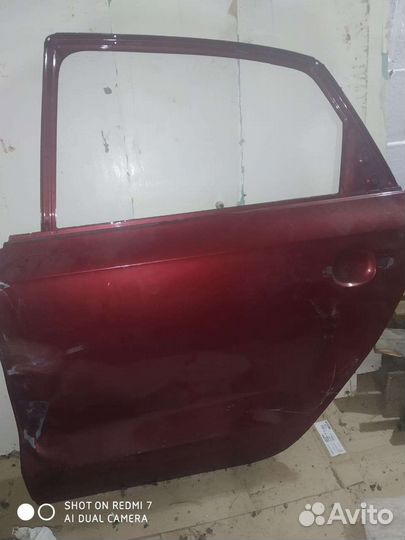 Дверь фольксваген поло VolkswagenPolo задняя левая