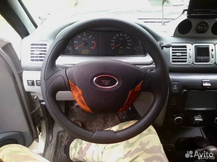 Руль УАЗ Патриот Deluxe под дерево