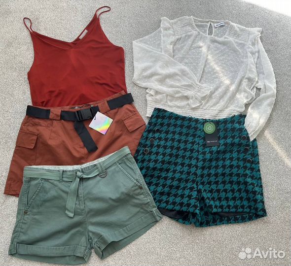 Женские шорты, блузка,топ H&M,Pepe Jeans,C&A новые