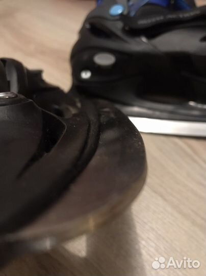 Коньки раздвижные 34-37