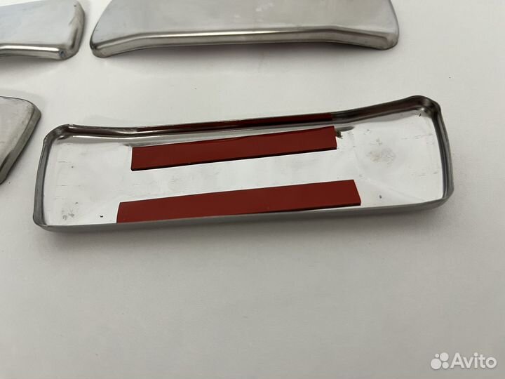 Хромированные накладки на ручки Ваз 2110 2112 2111