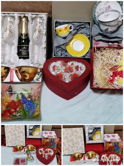 Предметы для чая, кофе, торжеств. Для подарков