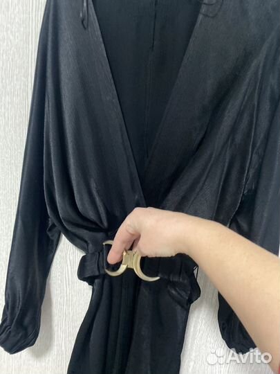 Блузка/туника zara XL 48р под пояс