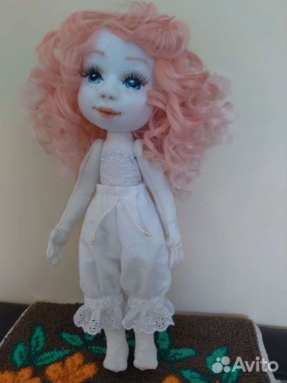 Текстильная кукла ручной работы