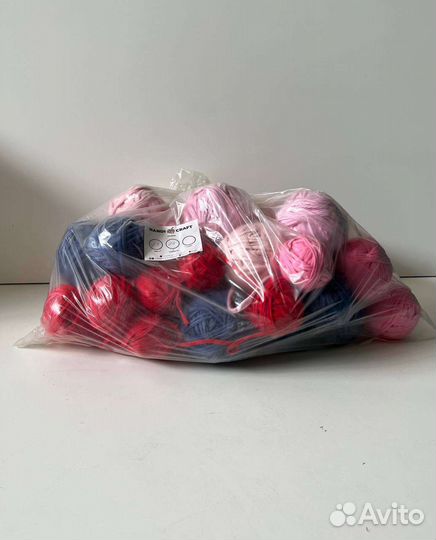 Трикотажная пряжа остатки. Набор №24