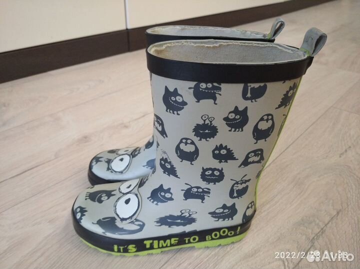 Сапоги детские резиновые