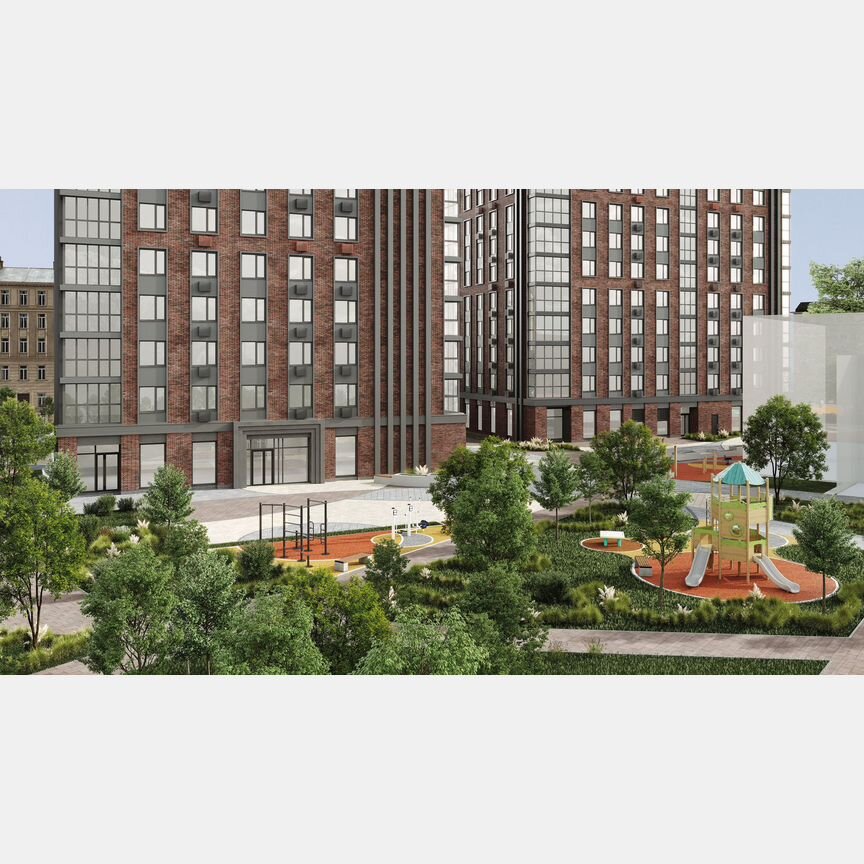 1-к. квартира, 43,1 м², 25/32 эт.