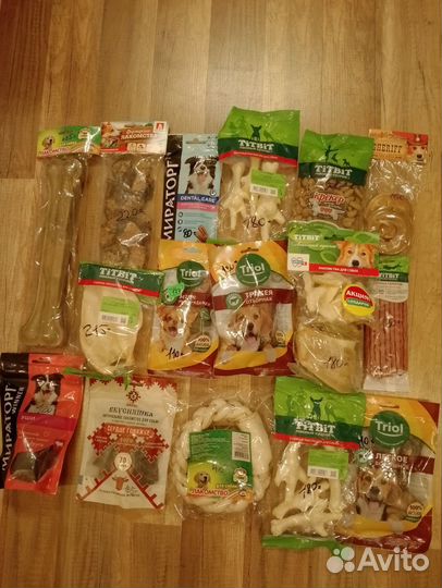 Лакомства для собак и кошек