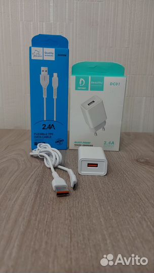 Блок и кабель micro