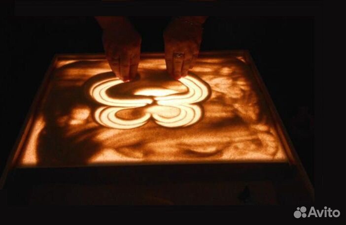 Стол планшет Рисуй песком 40-28см