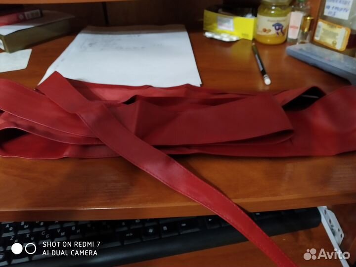 Пояс кожаный для платья