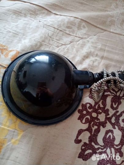 Синяя лампа для прогревания