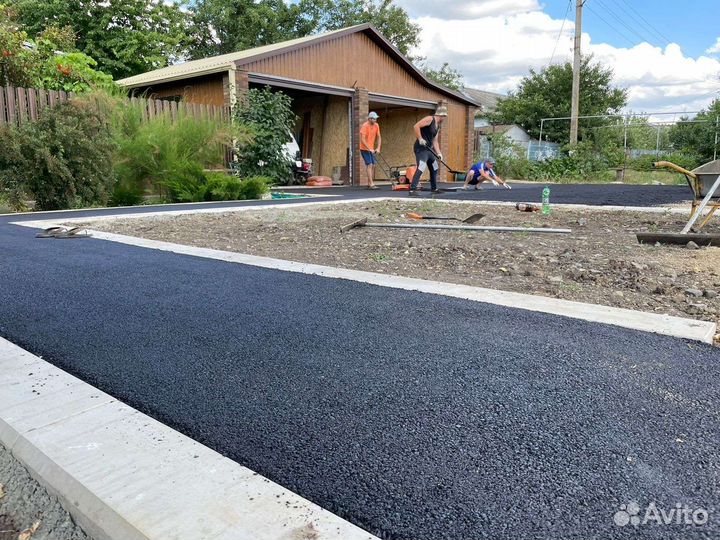 Асфальтирование, благоустройство