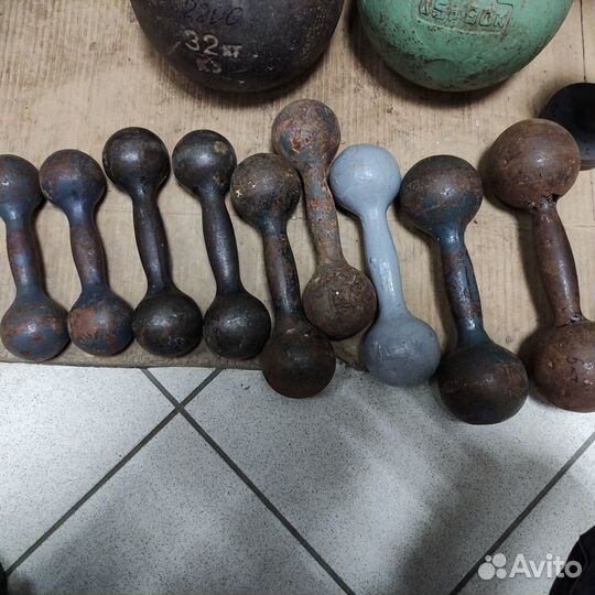 Гантели от 2 кг