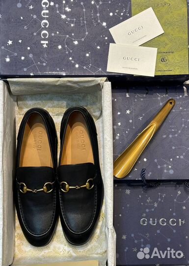 Мужские лоферы gucci