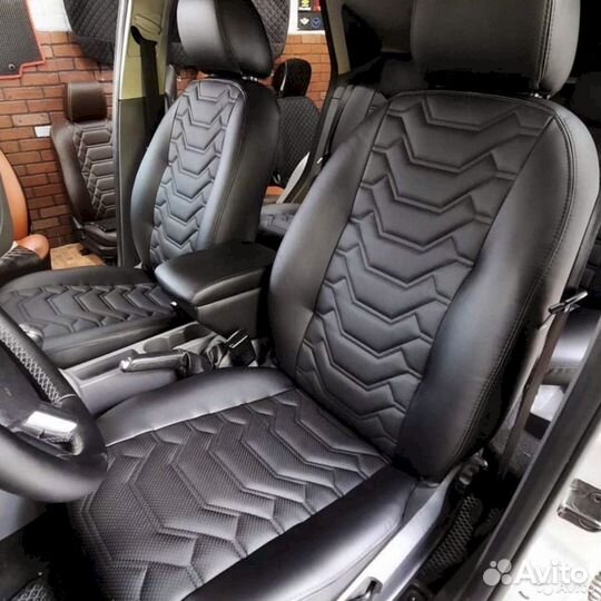 Чехлы на сиденья Форд Фьюжен 2003г