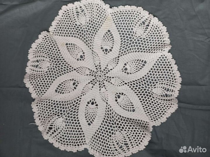 Салфетка крючком. Ручная работа. СССР