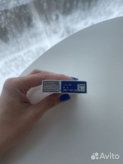 Контактные линзы 2 недели -2,25