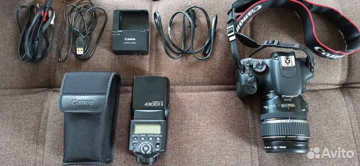 Canon EOS 550D (японец) + допы